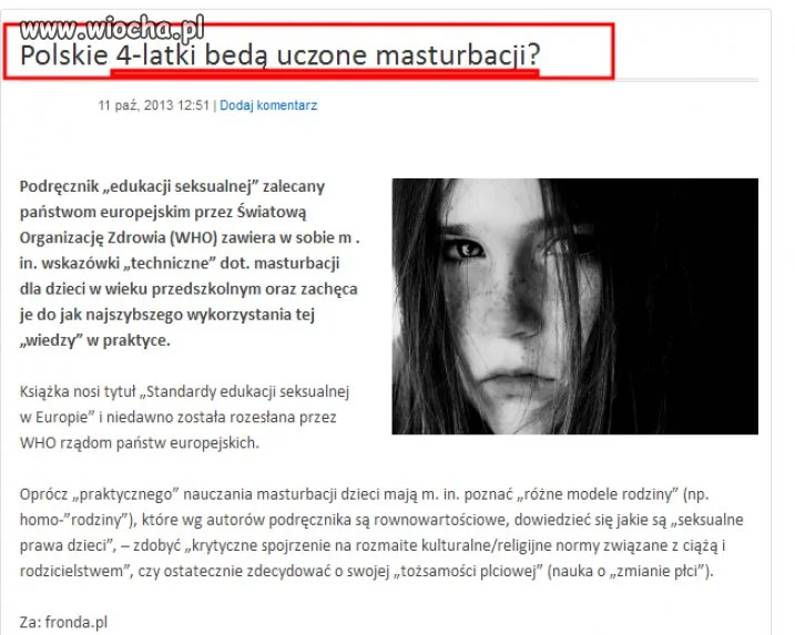 Mam tylko jedno pytanie