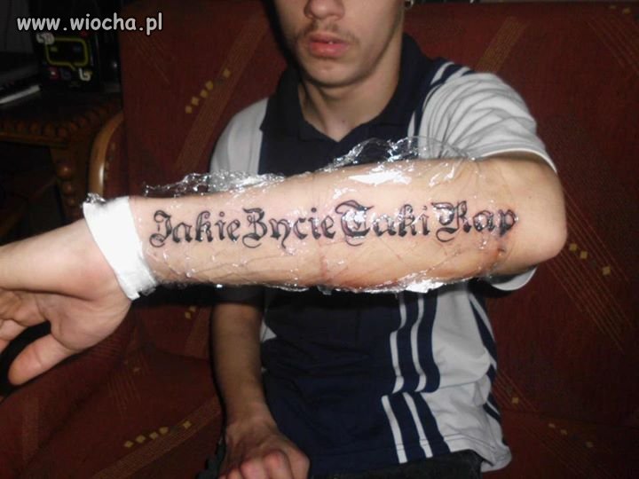 Tatuaż z błędem 
