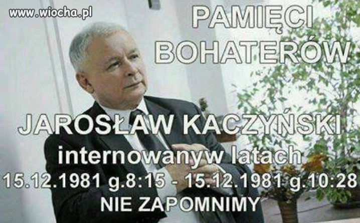 Nawet ONI go nie chcieli...