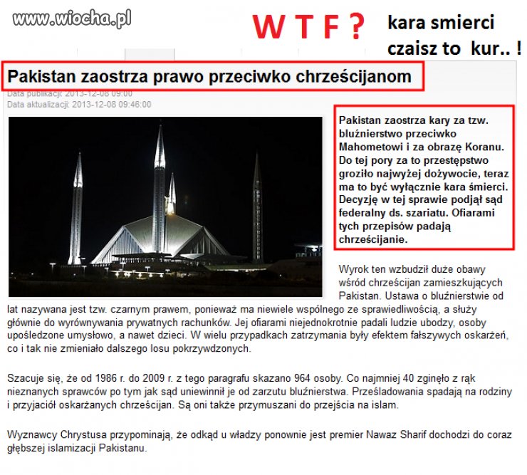 News prosto z Pakistanu  