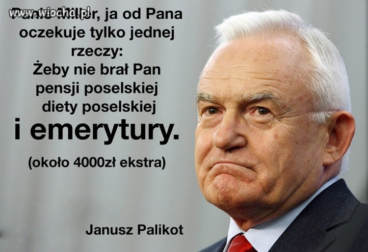 Emerytura + dieta to ok 20 tyś. 