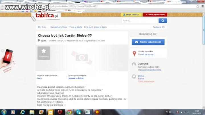 Chcesz byc jak Justin Bieber ? 
