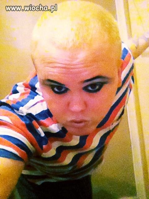 Blond dzióbek