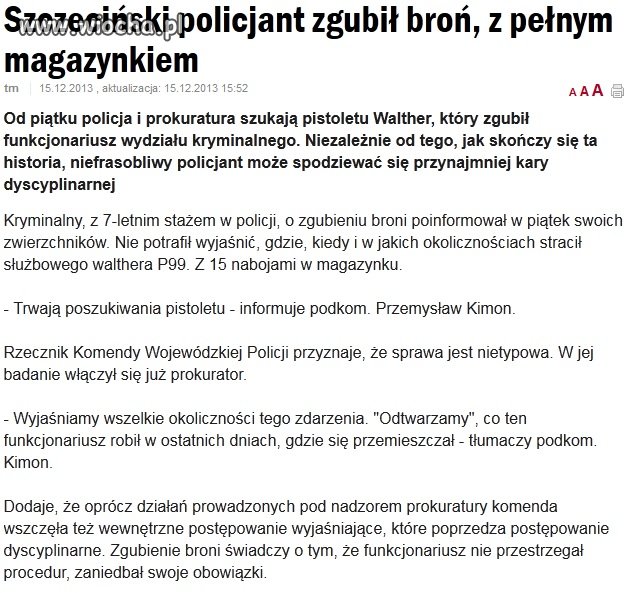 Policja...