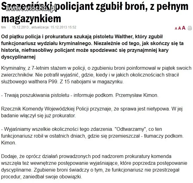 Policja...