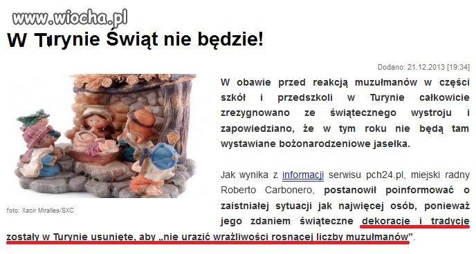 Byle nie urazić wrażliwości muzułmanów.
