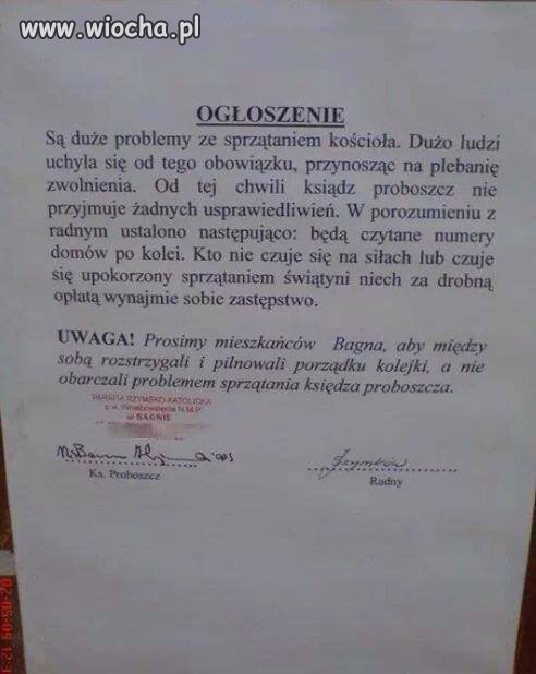 Wynajmę ekipę sprzątającą za darmo!