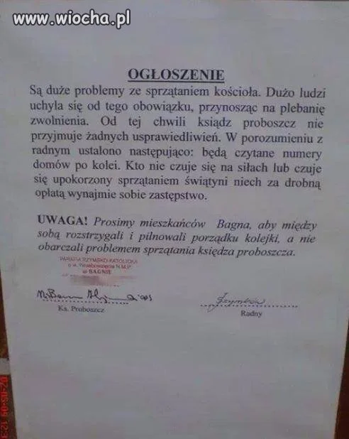 Wynajmę ekipę sprzątającą za darmo!