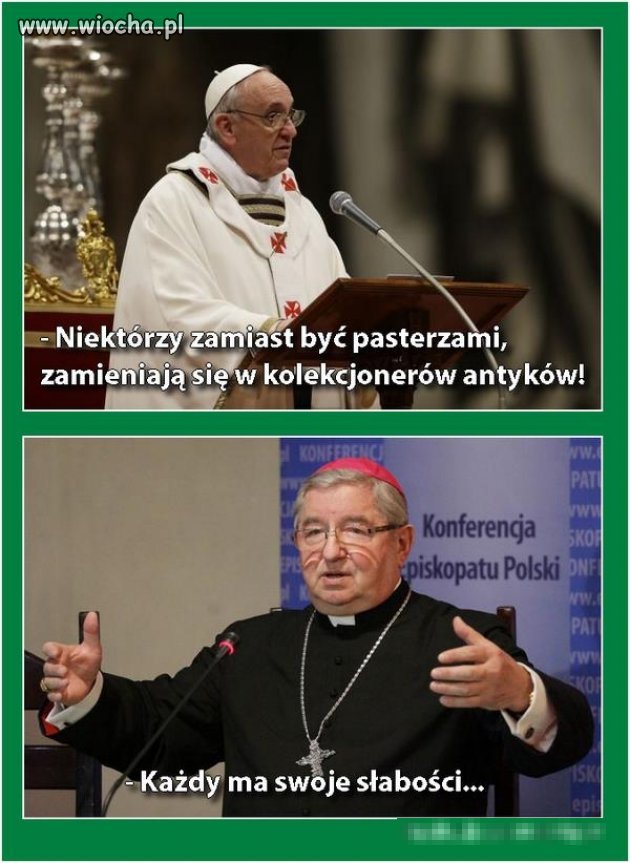 Nasz kler to same słabości 