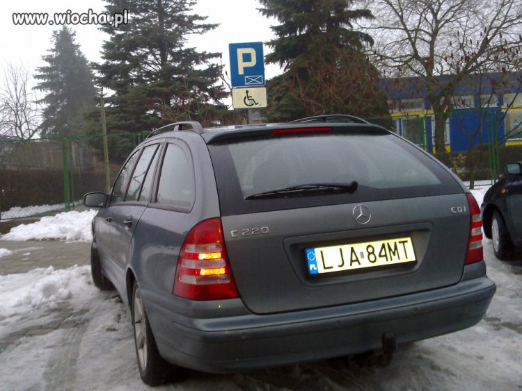 Nie chciałby być takim na jakim miejscu parkuje