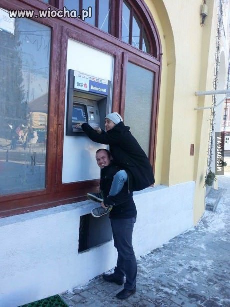 Bankomat w Rumunii