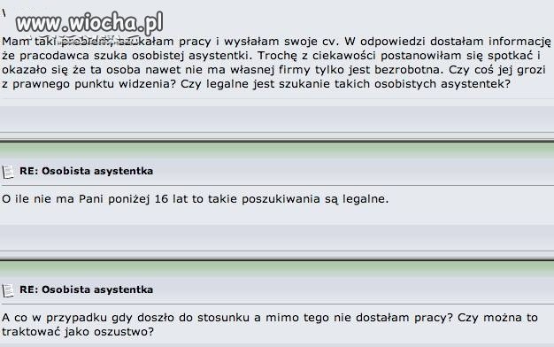 Kobieta w poszukiwaniu pracy