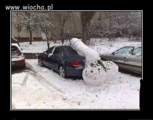 Jakiś ch... zastawił mi auto