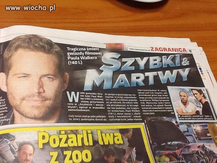 Jak można być tak tępym na czyjąś śmierć?
