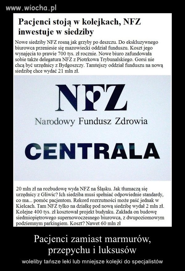 To je NFZ