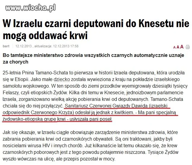 Rasizm w Izraelu?