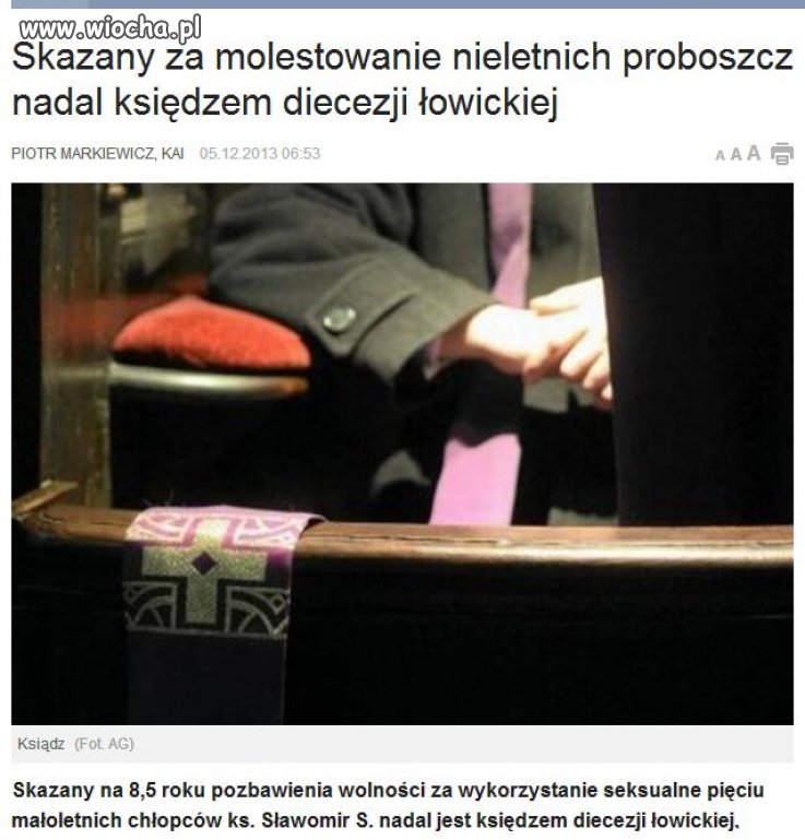 Sądy swoje a kościół i tak ma to w d...pie 