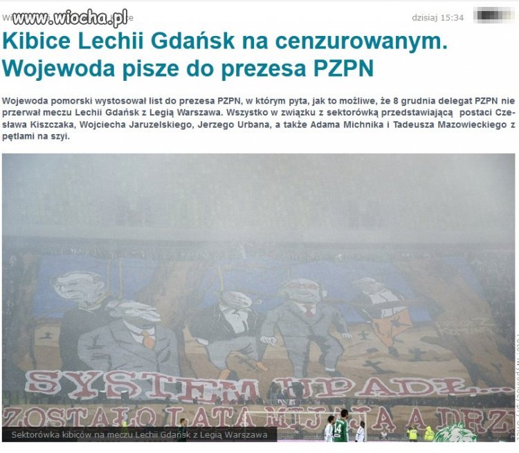 Brawo dla kibiców.