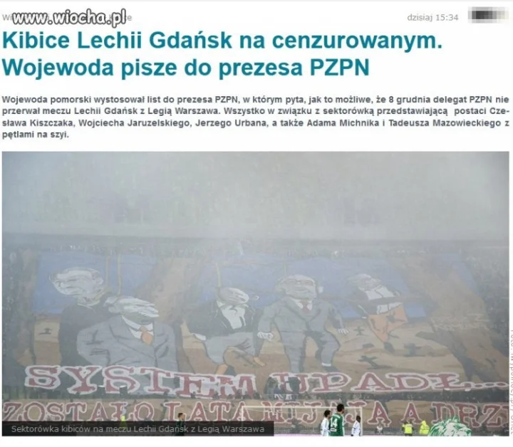 Brawo dla kibiców.