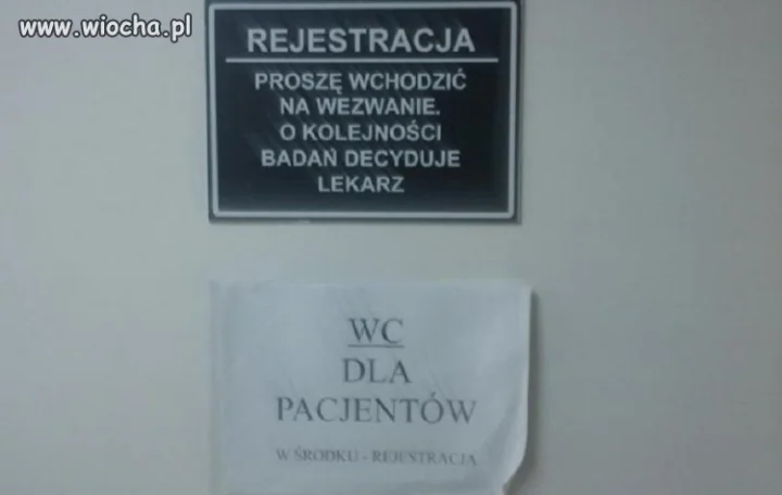  W przychodni