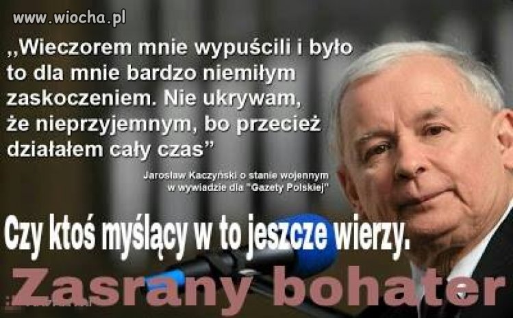 Czy ktoś w to wierzy...
