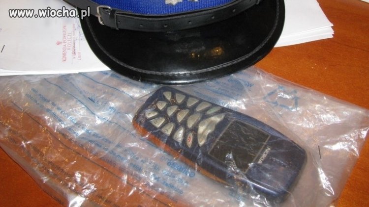 Skradziona Nokia 3510 odzyskana przez Policję