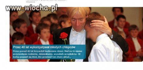40 lat wykorzystywał dzieci za pozwoleniem 