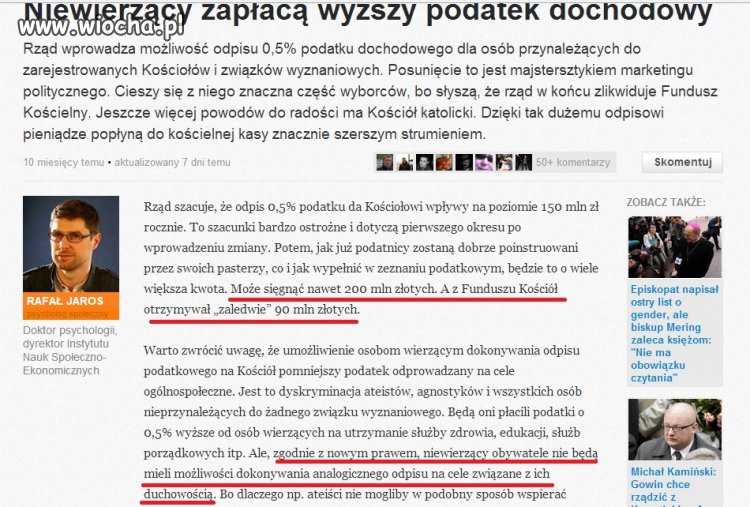 Trzeba karmić bezkarnych kryminalistów