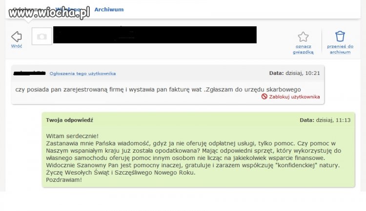 "Życzliwość" Polaków