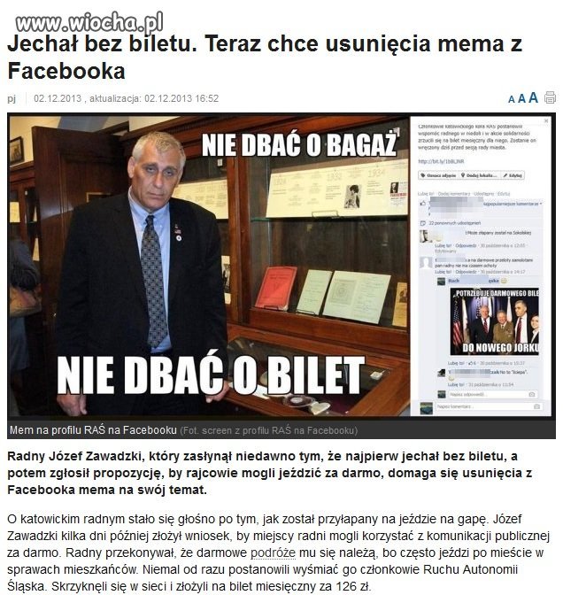 Bo przecież radnemu się należy!