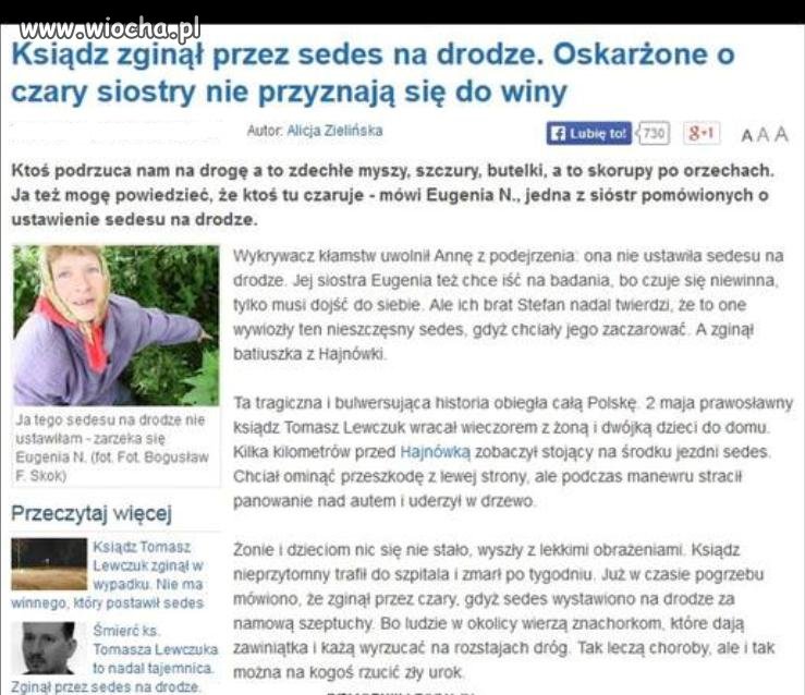 Ksiądz zginął przez SEDES !!!