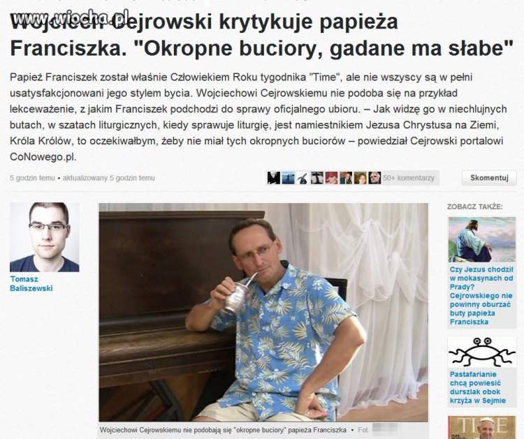 Znawca butów się znalazł...
