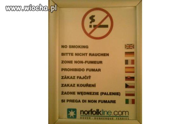 Zakaz palenia