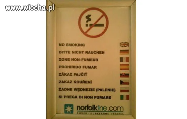 Zakaz palenia