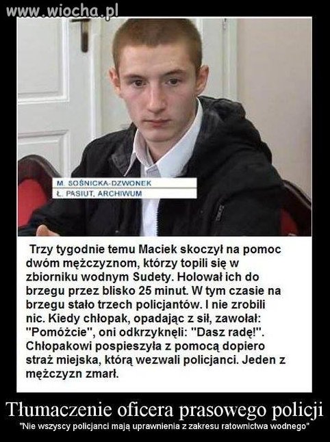  I oni oczekują od nas szacunku 