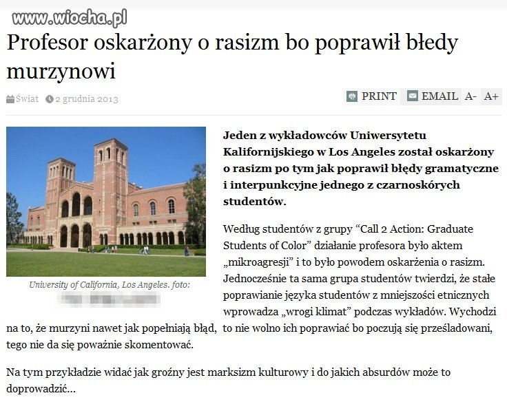 Rasistowska paranoja