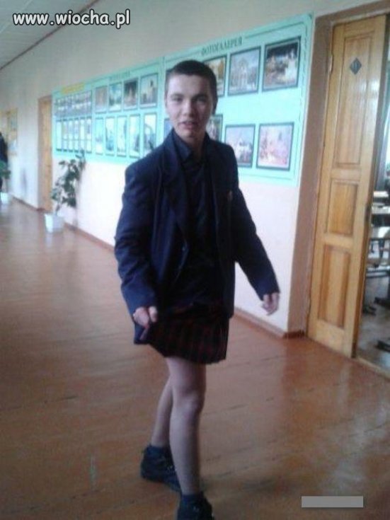 Stylowy strój do szkoły