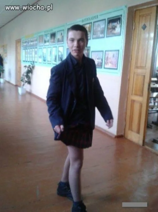 Stylowy strój do szkoły
