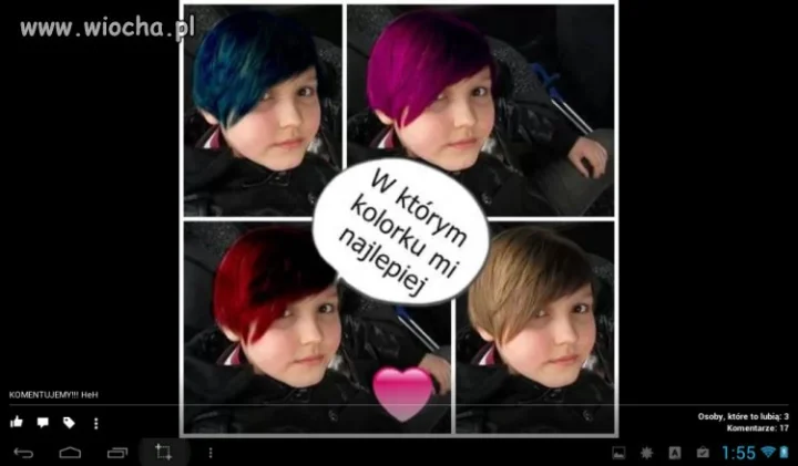 W którym kolorku...