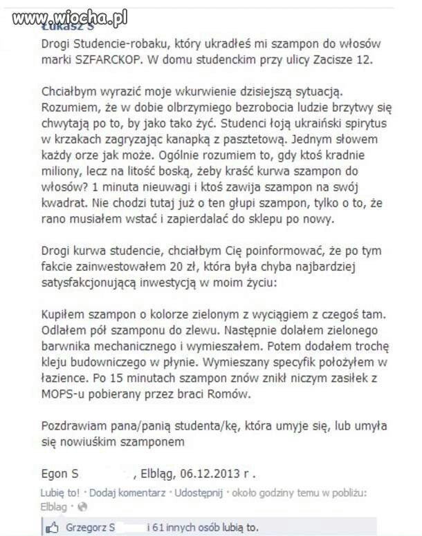 Ten co zajumał ten 