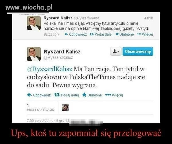 Taka tam mała wpadka 