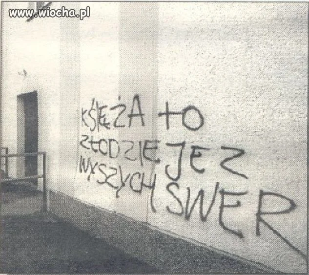 Malunek na kościele 