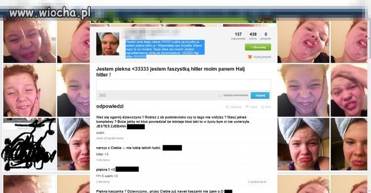Jak można robić z siebie taką idiotkę?