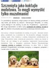 Wyznawcy religii pokoju nie wiedzą co jest złe.