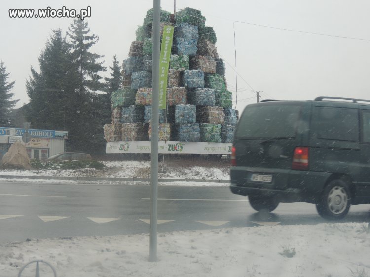 Piękna choinka na Ulicach Naszego MIasta SIEDLCE!!