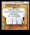 Ktoś ma może stajenkę wolną..
