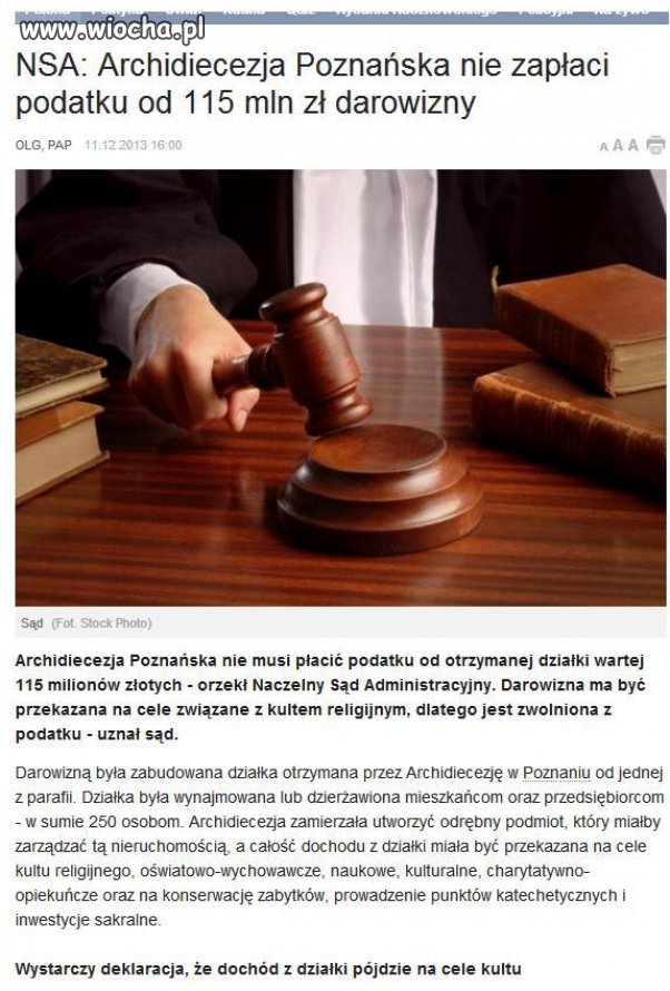 Jak nie płacić podatków?...To proste...