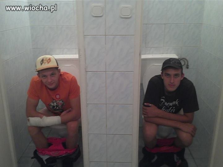 Sweet foto z toalety
