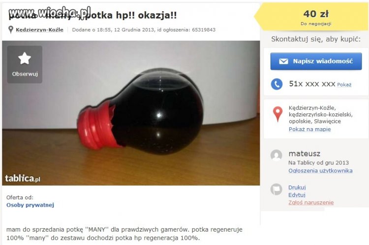 Potka many