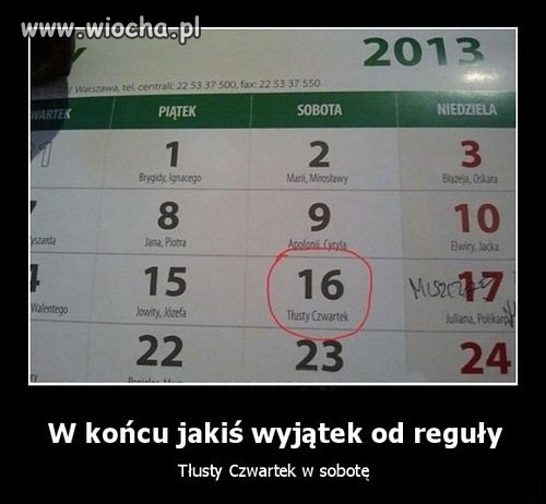 Tłusty czwartek